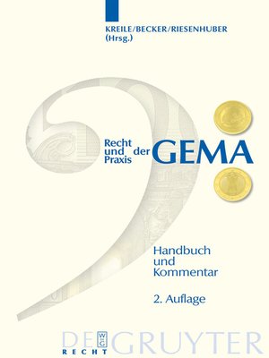 cover image of Recht und Praxis der GEMA